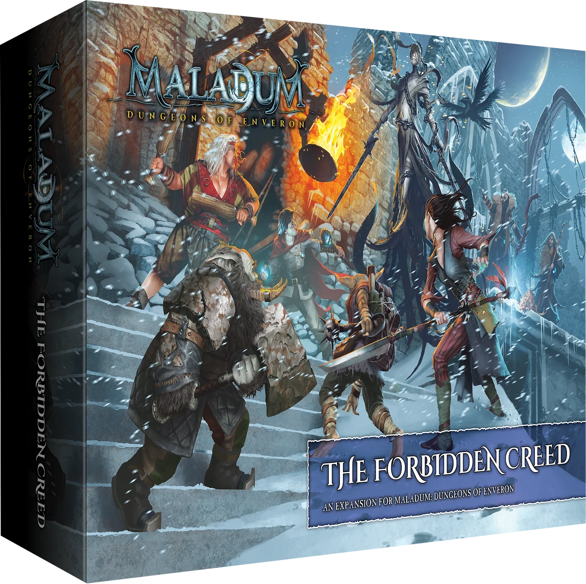 Maladum: Dungeons of Enveron – The Forbidden Creed Expansion