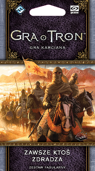 Gra o tron: Gra karciana (druga edycja) - Zawsze ktoś zdradza (Cykl Lot Wron)
