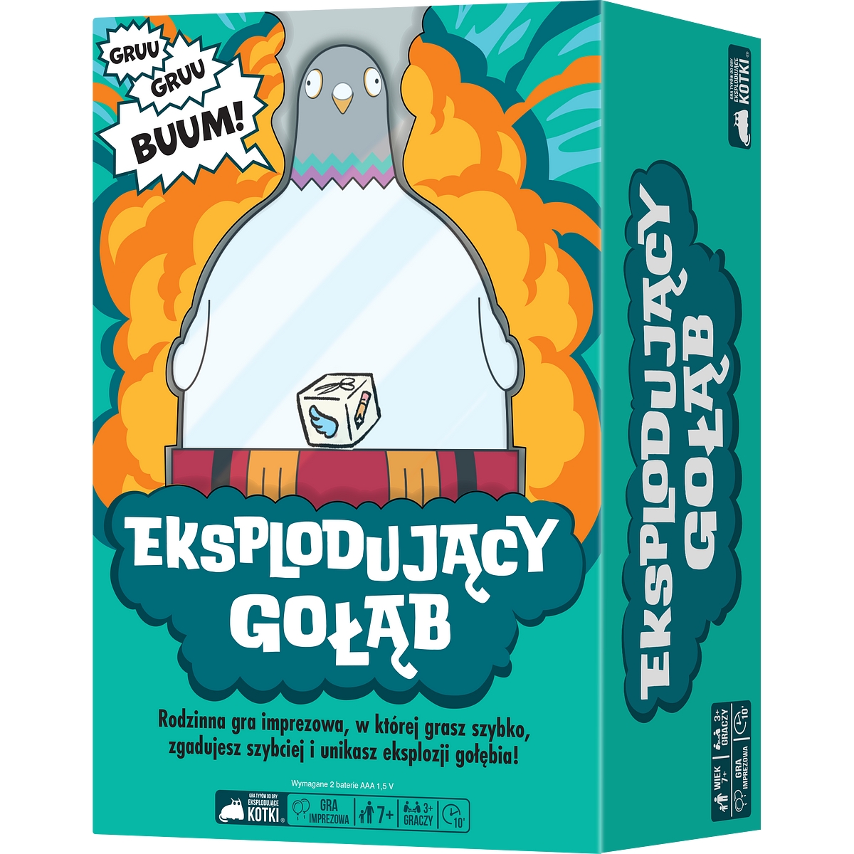 Eksplodujący gołąb