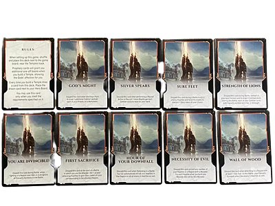 Lords of Hellas: Prophecy Cards