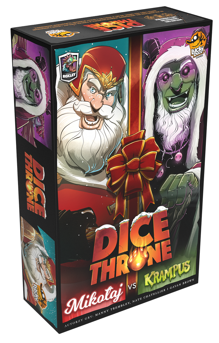 Dice Throne: Mikołaj vs Krampus