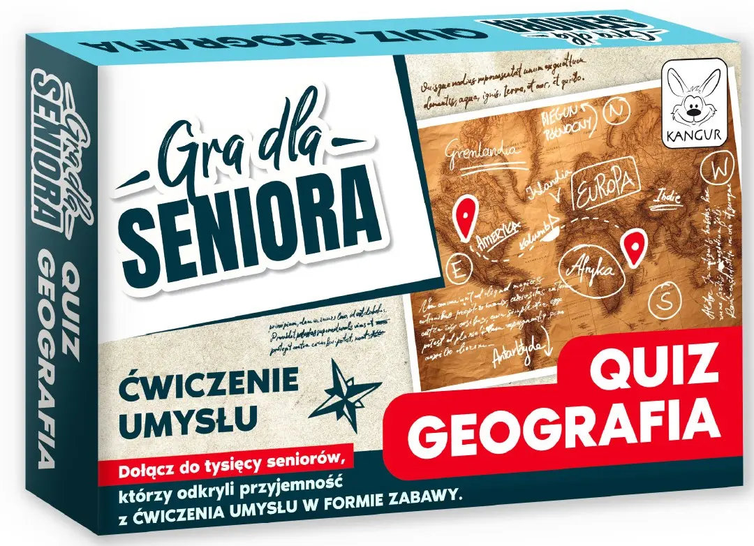 Gra dla seniora: Quiz geografia