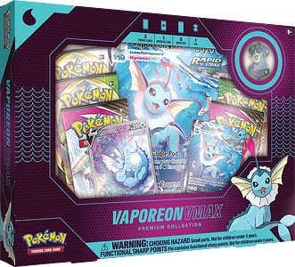 Pokémon TCG: Vmax Box Vaporeon
