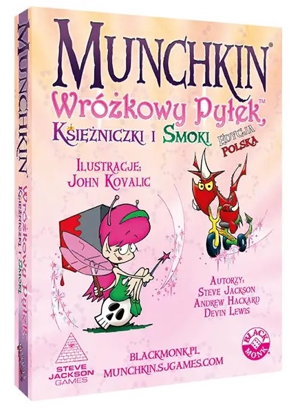 Munchkin: Wróżkowy pyłek, księżniczki i smoki