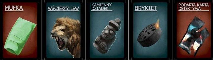 Dochodzenie: Zestaw kart promocyjnych 1