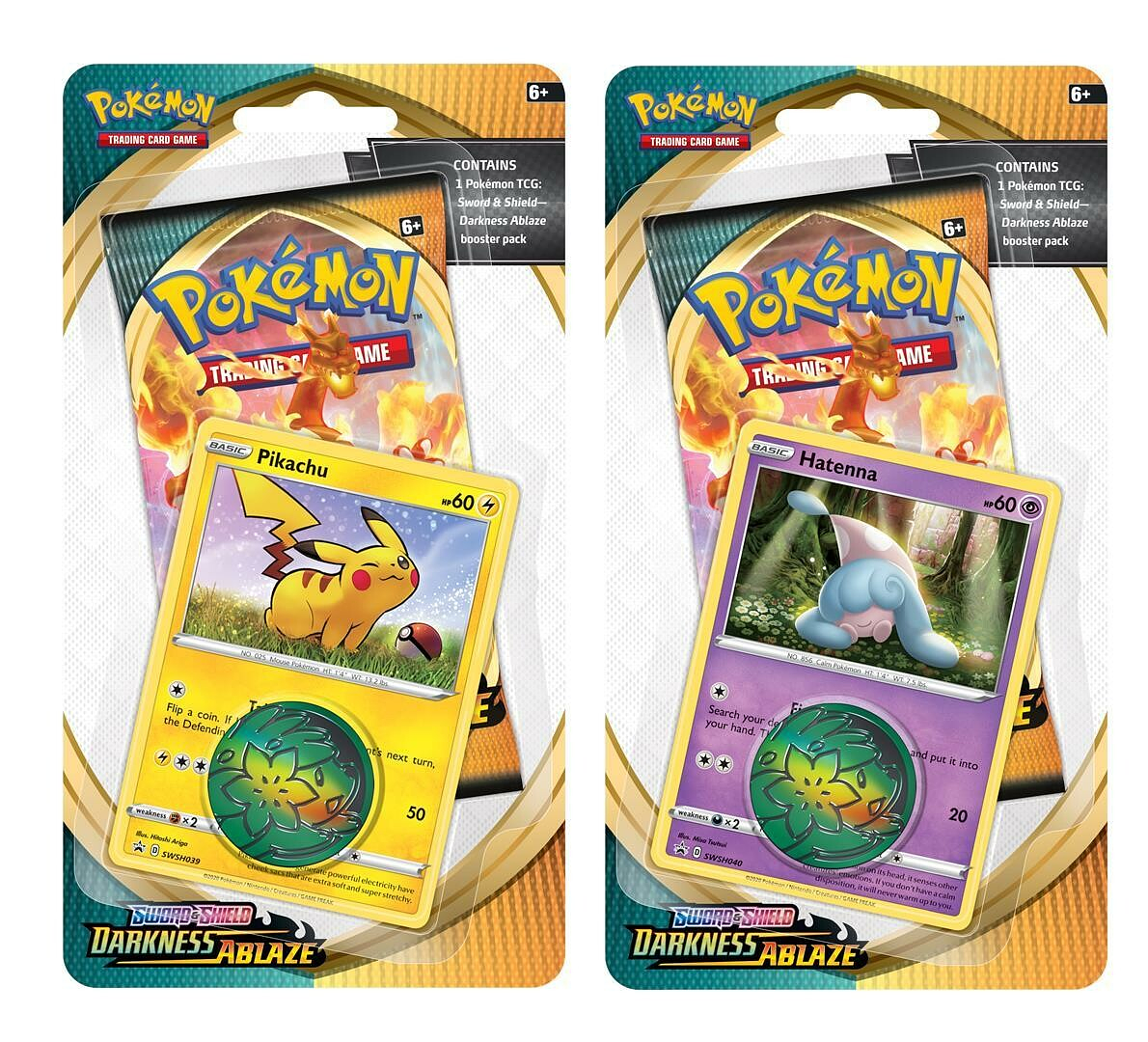 Pokemon TCG: Darkness Ablaze - Checklane Blister (Display 16 szt.)