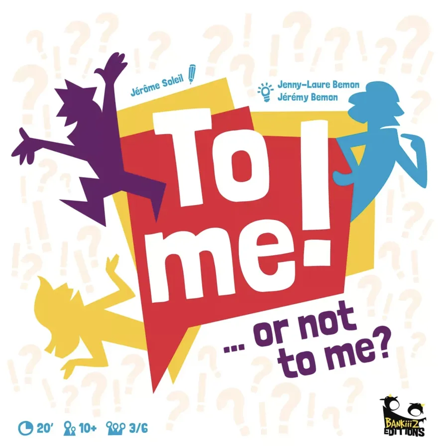 To me! ... or not to me?