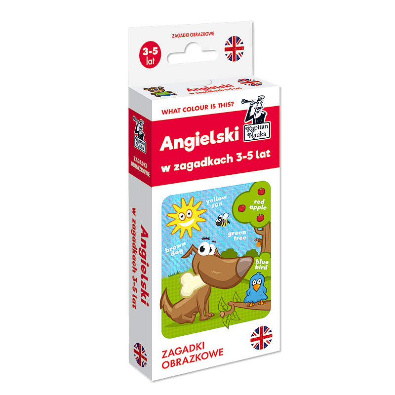 Zagadki obrazkowe: Angielski 3-5 lat