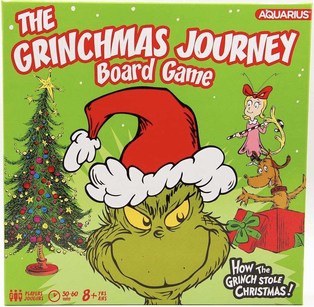 The Grinchmas Journey Board Game: How the Grinch Stole Christmas!