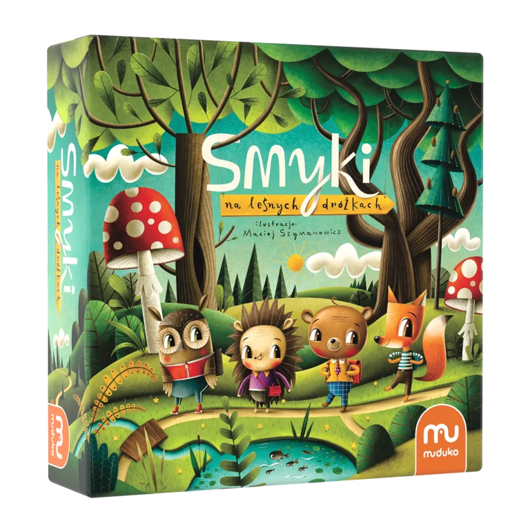 Smyki na leśnych dróżkach