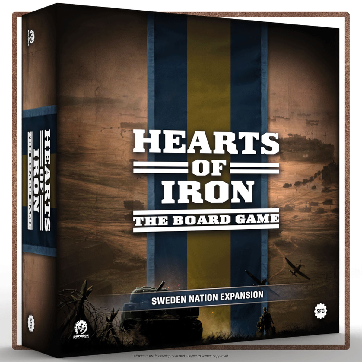 Hearts of Iron: The Board Game – Sweden Nation Expansion