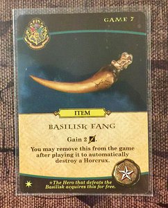 Harry Potter: Hogwarts Battle – Item: Basilisk Fang