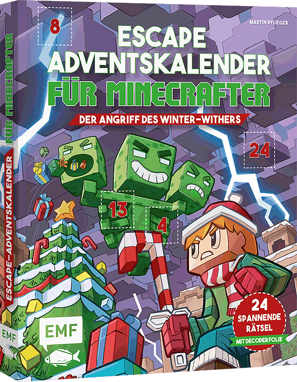 Escape-Adventskalender für Minecrafter: Der Angriff des Winter-Withers