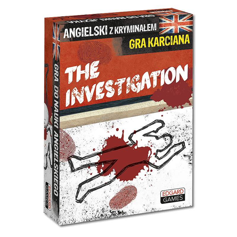 The Investigation: Kryminalna gra karciana do nauki angielskiego