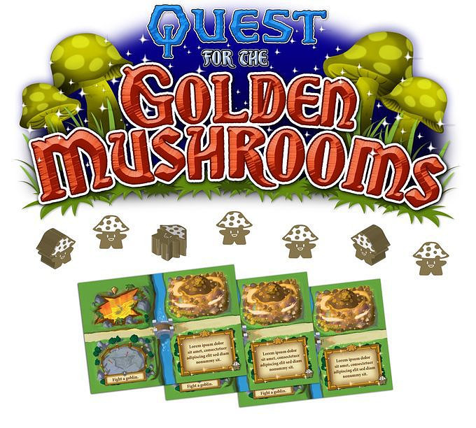 Tiny Epic Quest: Quest for the Golden Mushrooms