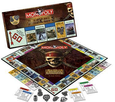 Monopoly: Pirates of the Caribbean Trilogy Edition