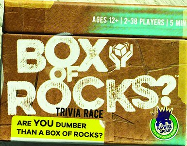 Are You Dumber Than a Box of Rocks?