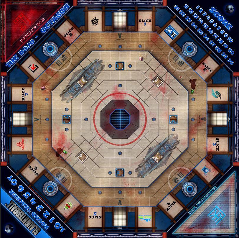 Slaughterball: Team Katanas Arena - The Dojo
