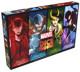 Dice Throne Marvel: Box 1 (Scarlet Witch, Thor, Loki, Spider-Man)