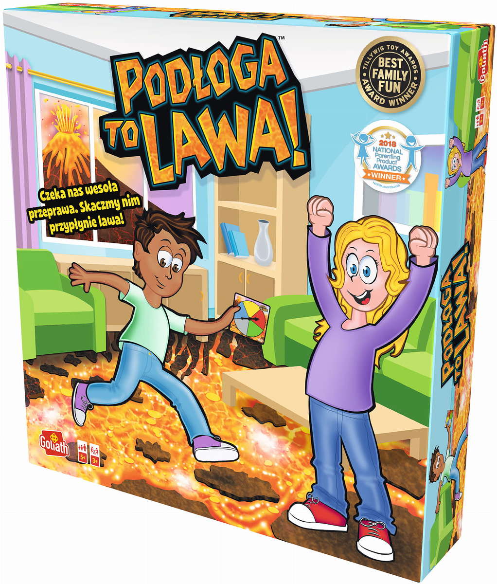 Podłoga to lawa