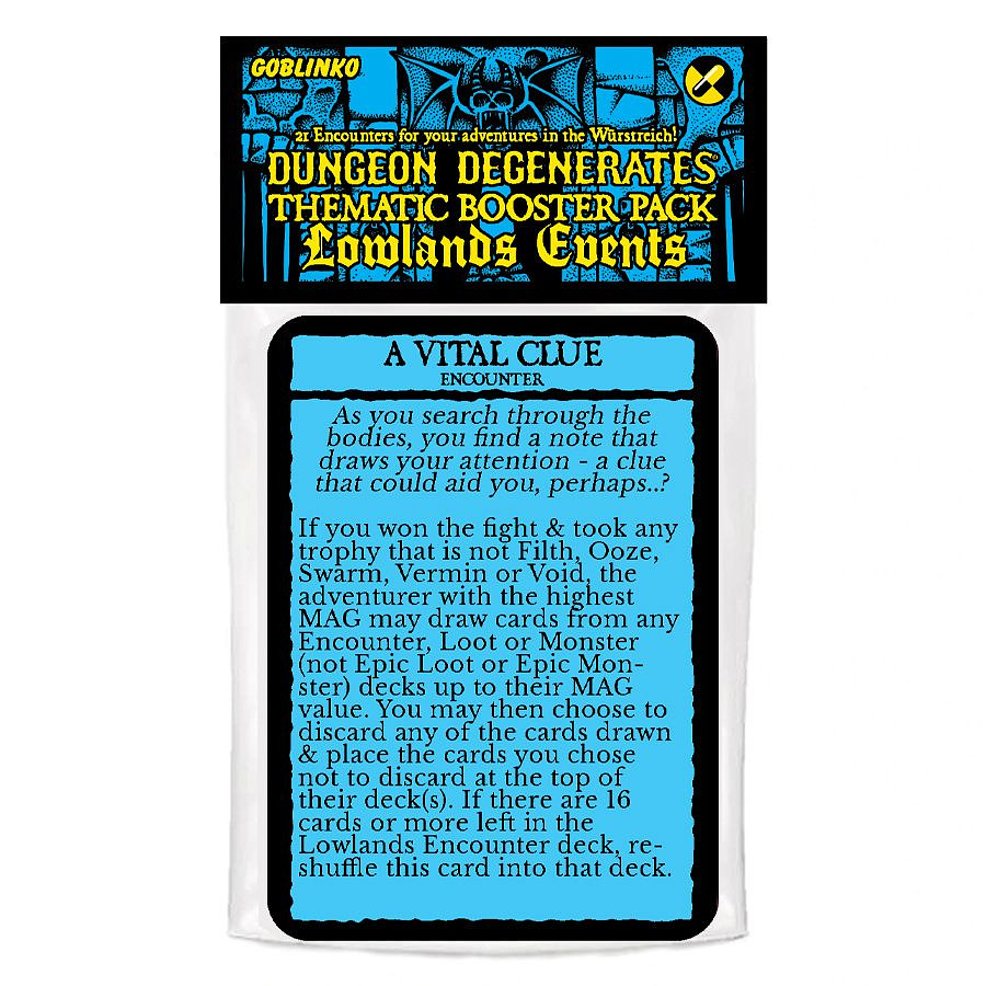 Dungeon Degenerates: Lowlands Events
