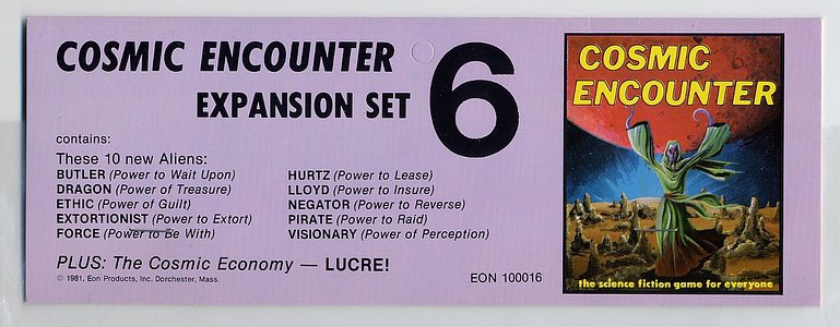 Cosmic Encounter: Expansion Set #6