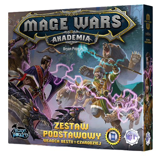 Mage Wars: Akademia - Zestaw podstawowy: Władca bestii vs czarodziej