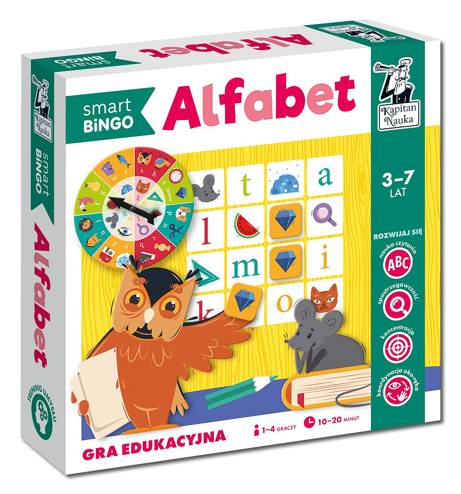 Smart bingo: Alfabet