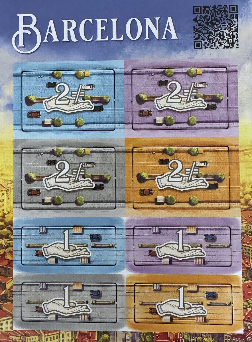 Barcelona: Busy Streets Promo Tiles