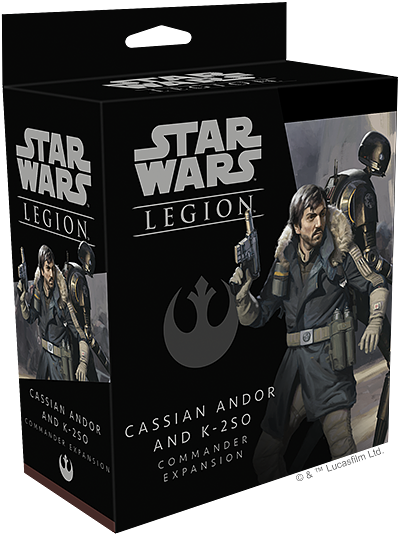 Star Wars: Legion - Cassian Andor and K-2SO Commander Expansion