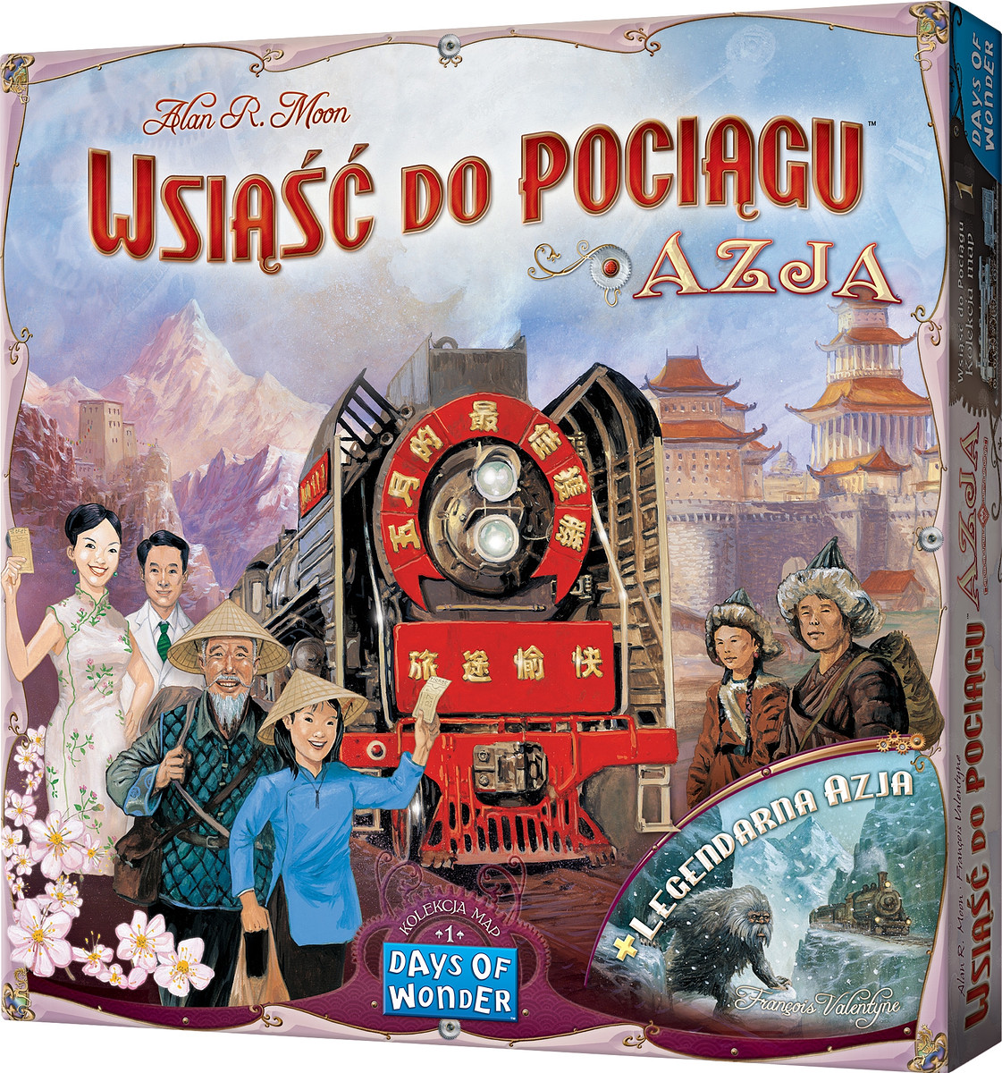 Wsiąść do pociągu: Kolekcja map 1 - Azja