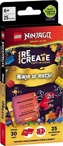 LEGO Recreate: Karty wyzwań - Ninja w akcji