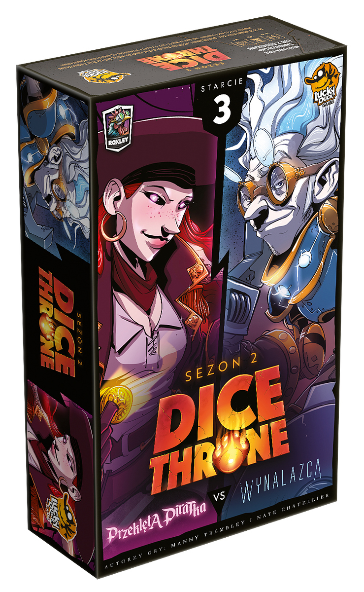 Dice Throne: Starcie 3 – Przeklęta Piratka vs Wynalazca (Sezon 2)