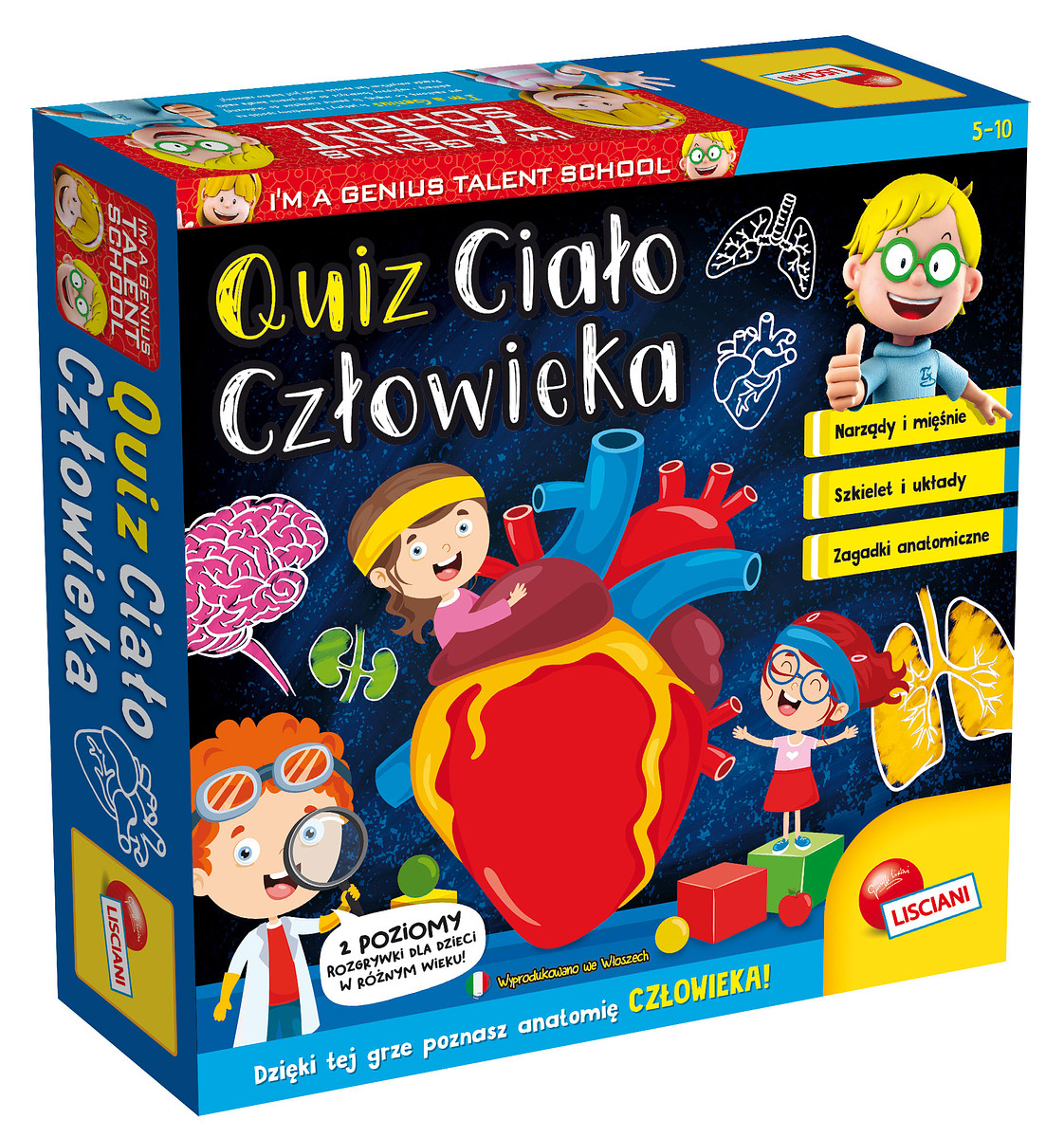 I'm a Genius Talent School: Quiz - Ciało człowieka