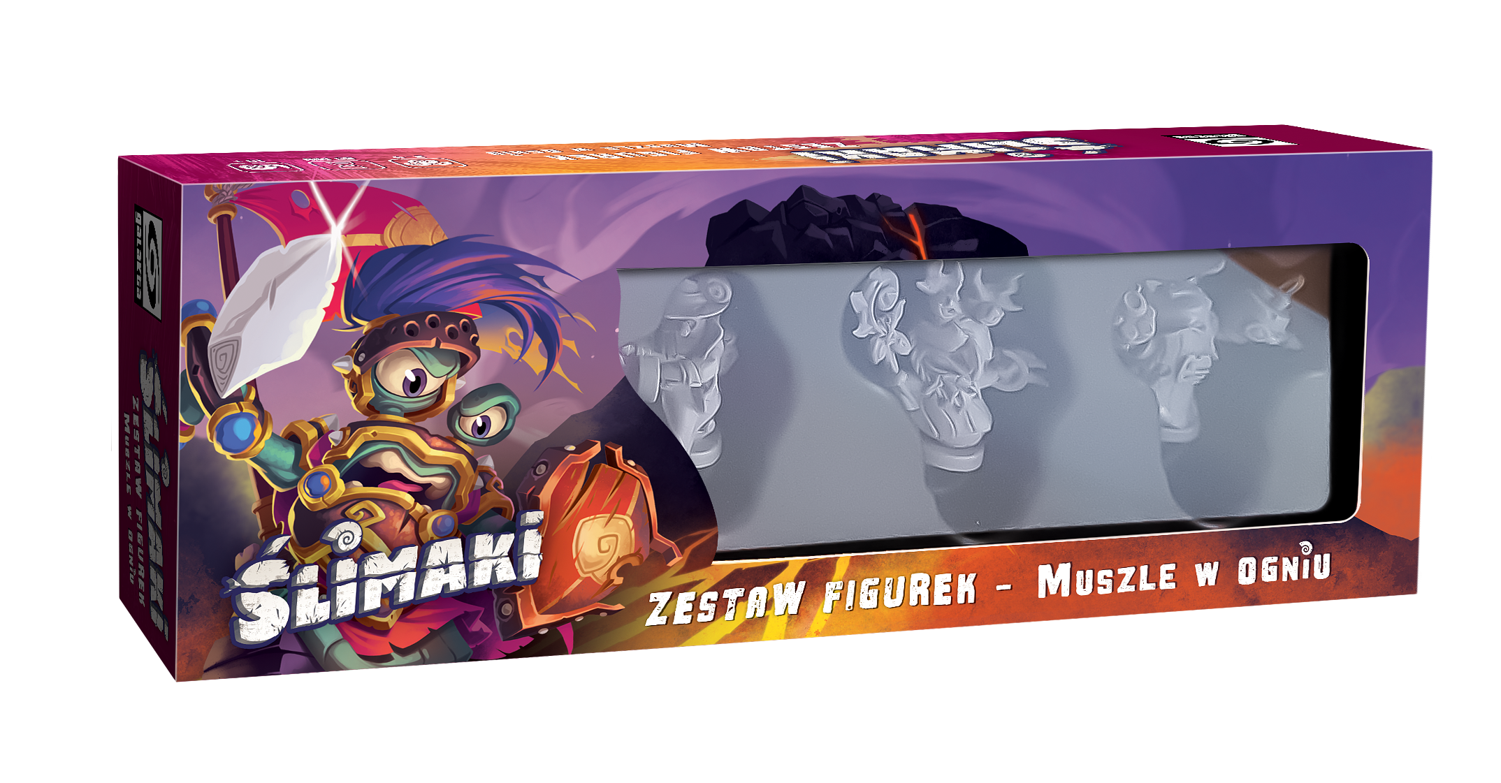 Ślimaki: Zestaw figurek - Muszle w ogniu