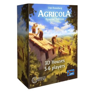 Agricola: Edycja specjalna - Trójwymiarowe domy - Zestaw 5. i 6. gracza