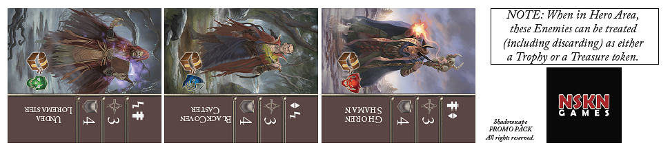 Shadowscape: New Enemies Mini-Expansion