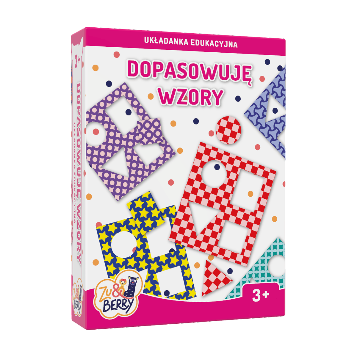 Układanka edukacyjna: Dopasowuję wzory