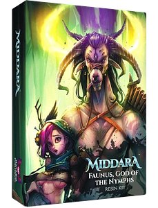 Middara: Faunus, God of the Nymphs Resin Kit