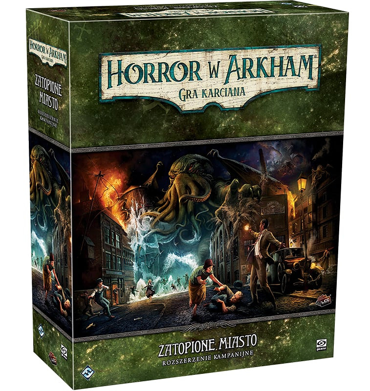 Horror w Arkham: Gra karciana - Zatopione miasto - Rozszerzenie kampanijne