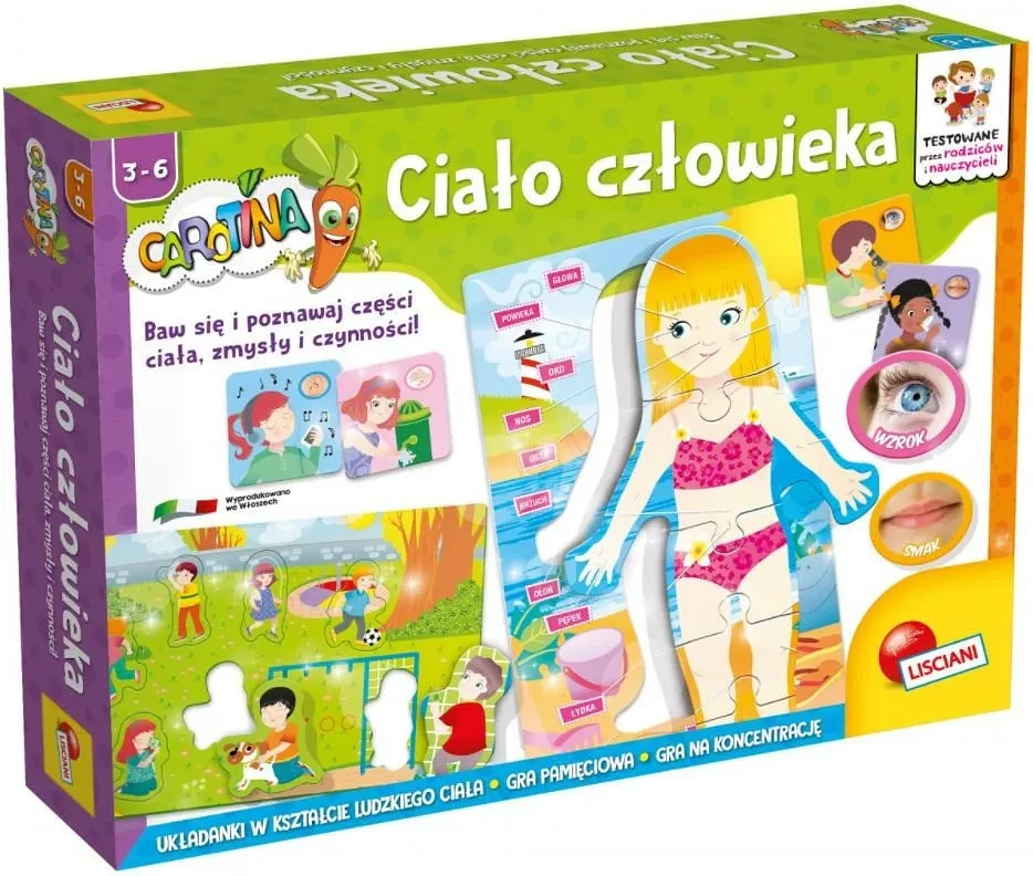 Carotina: Ciało człowieka