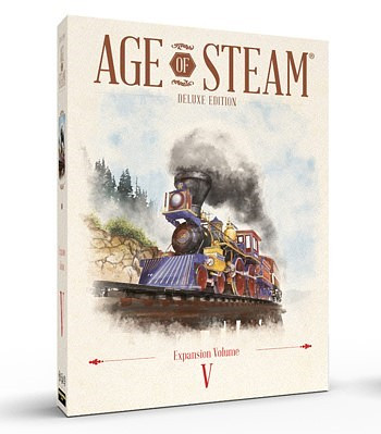Age of Steam Deluxe: Expansion Volume V