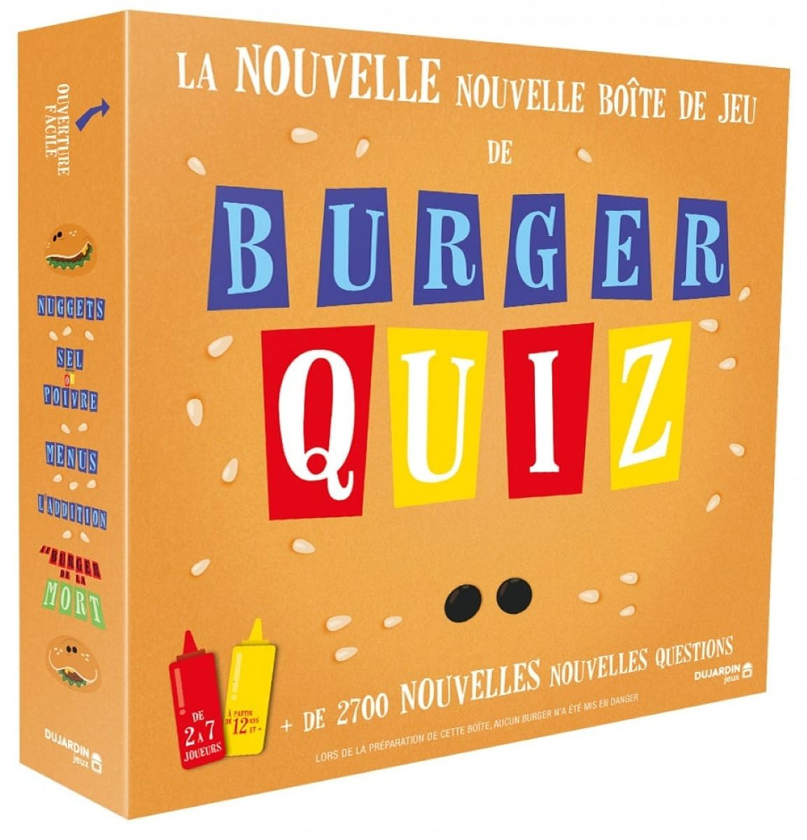 Burger Quiz: La Nouvelle Nouvelle Boîte de Jeu